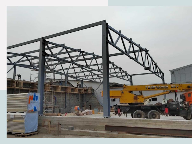 Строительство цехов в Пятигорске