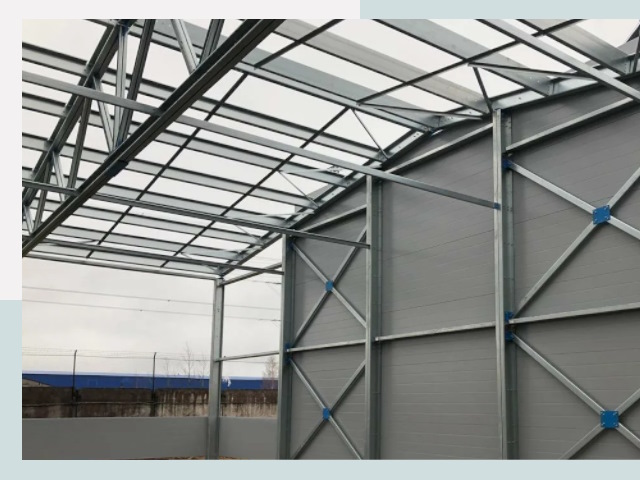Каркасные ангары от СтальСтрой-Птг по цене от 616 руб.