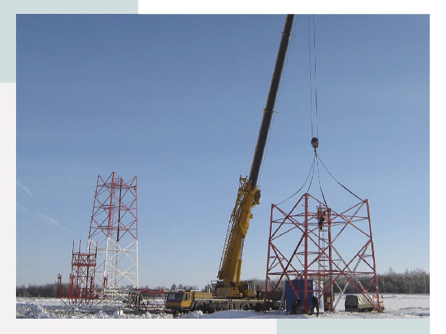 Монтаж вышек связи в Пятигорске