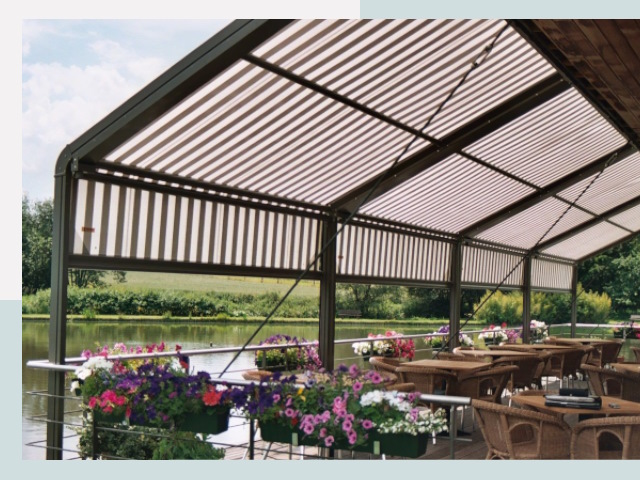 Элегантные навесы для кафе от 616 руб в Пятигорск