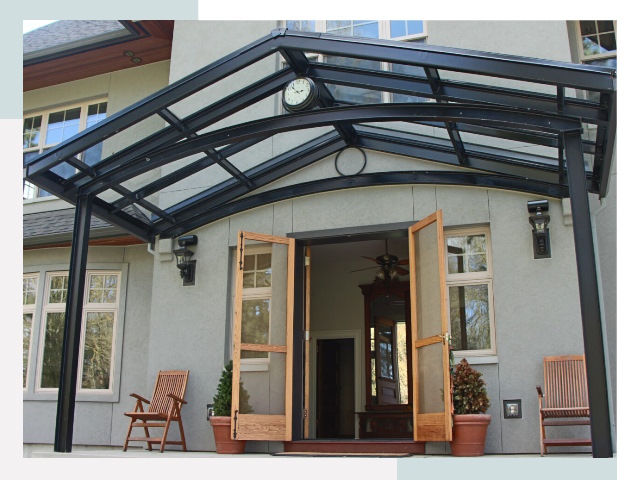 Козырьки металлические в Пятигорске