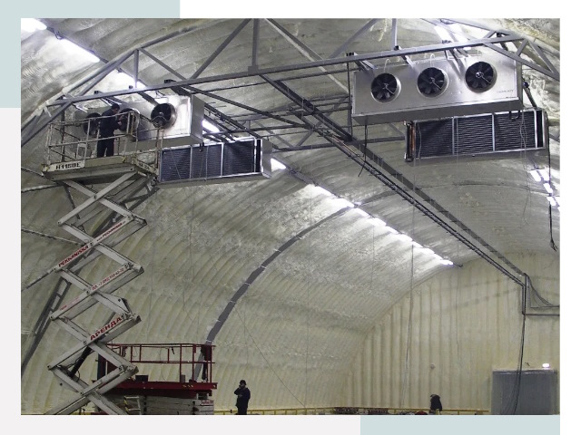 Оснащение ангаров в Пятигорске